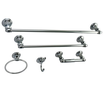 Kingston Brass Provence 5 Piece Bathroom Hardware Set & Reviews | Wayfair